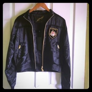 NEW VINTAGE ED HARDY BLACK JACKET